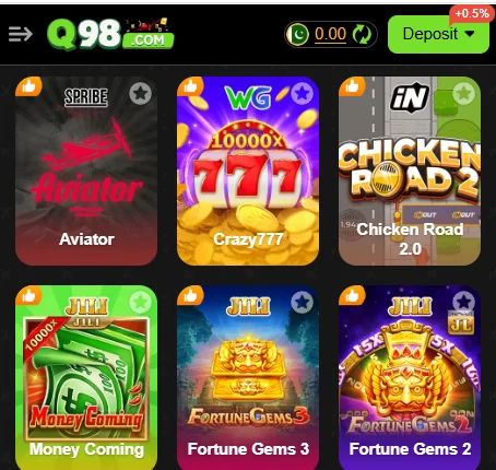 Q98 Game