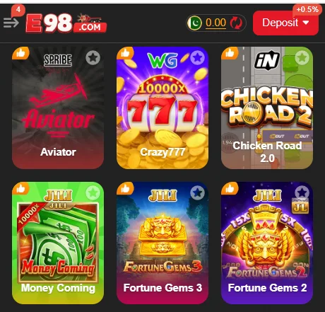 E98 Game