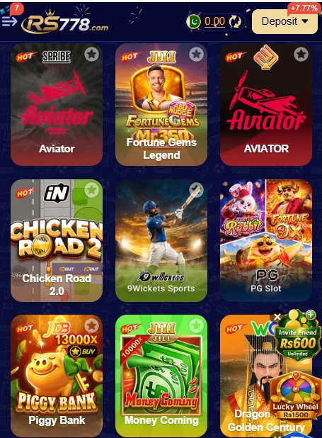 RS778 Game