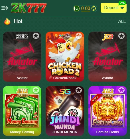 ZK777 Game