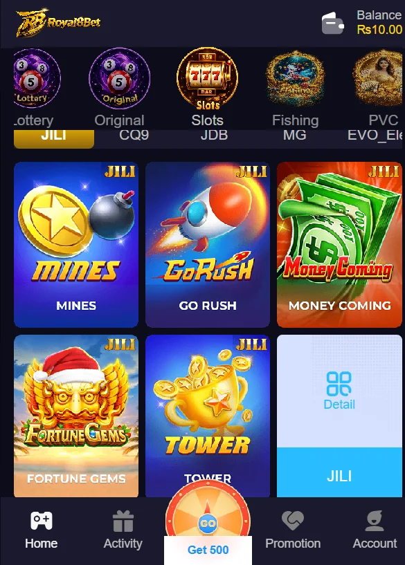 Royal8 Bet Game