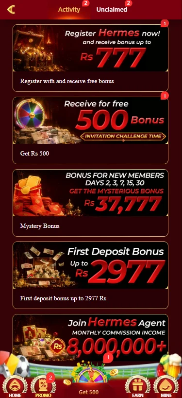 Hermes Bonus
