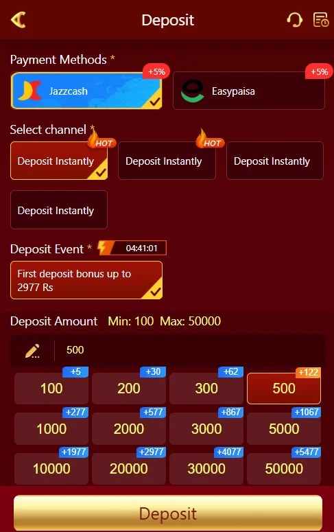Hermes Deposit