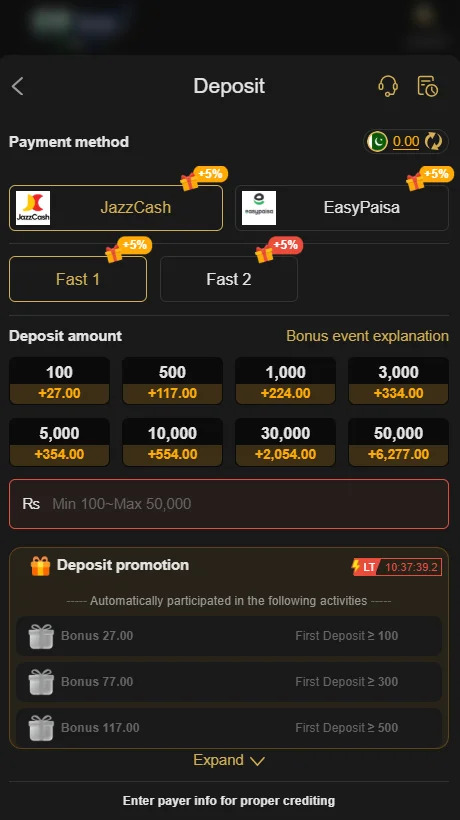 92bar.win Deposit