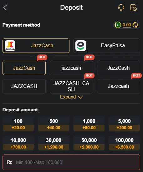 Deposit