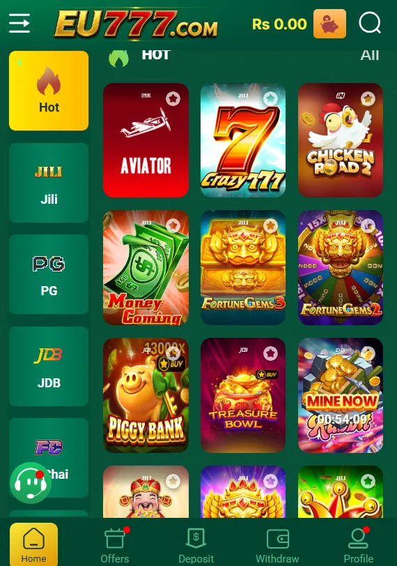 EU777 Game