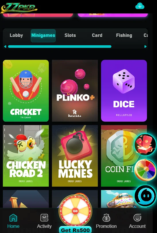 77PKR Game
