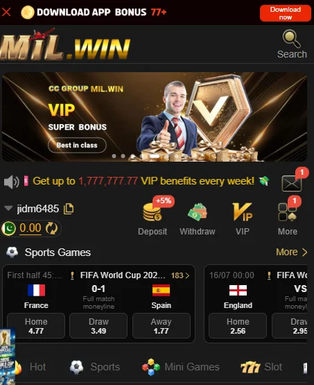 MIL.WIN App
