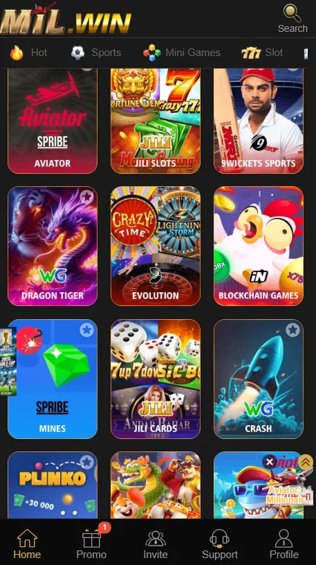 MIL.WIN Game