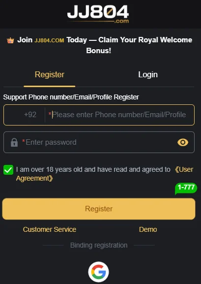 Registration Process