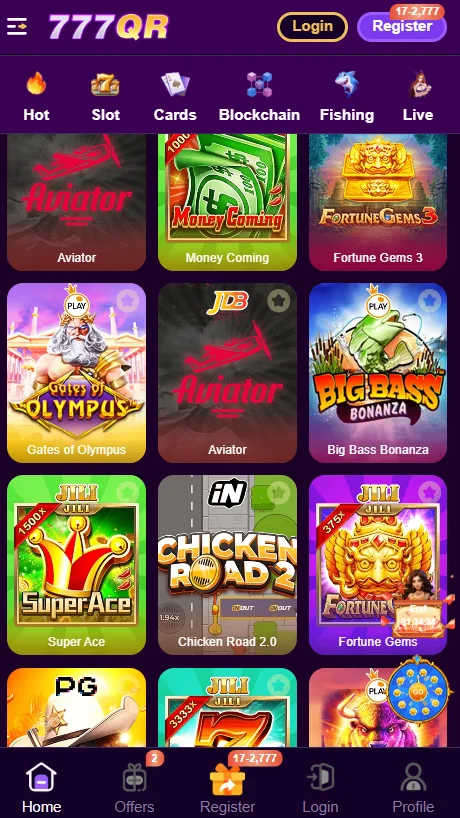 777QR Game