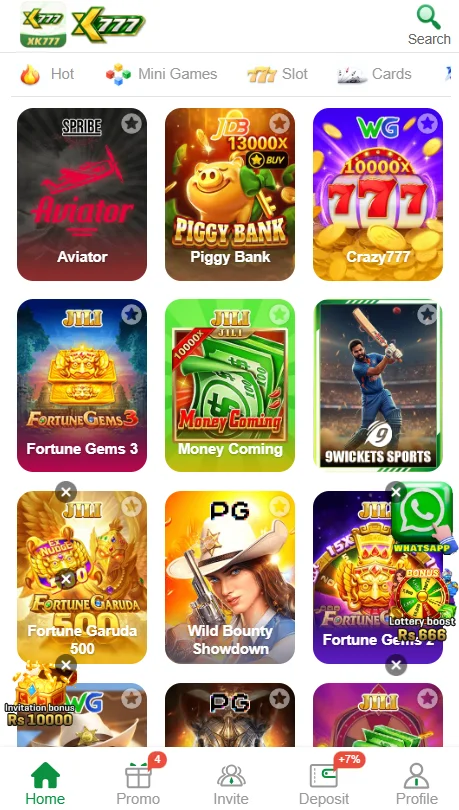 XK777 Game
