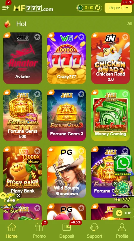 MF777 Game