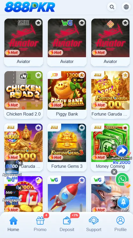 888PKR Game